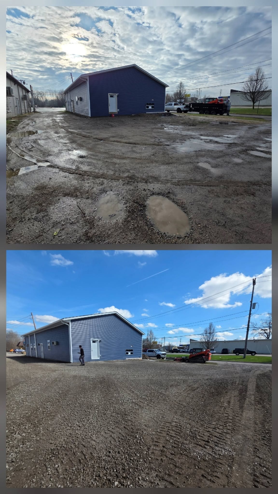 parking lot grade & GRavel installATION